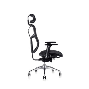 Hood Seating F94 Chair - Mesh Seat with Ergo Headrest Side View