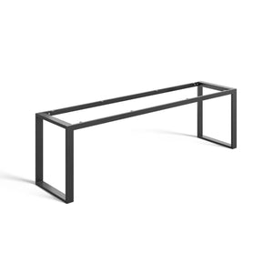 Industrial Style Desk Frame - 71cm x 58cm x 240cm - Black