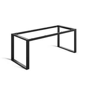 Industrial Style Desk Frame - 71cm x 74cm x 180cm - Black