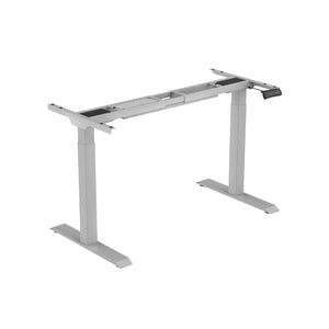 Kinetik1 motorized desk legs in grey