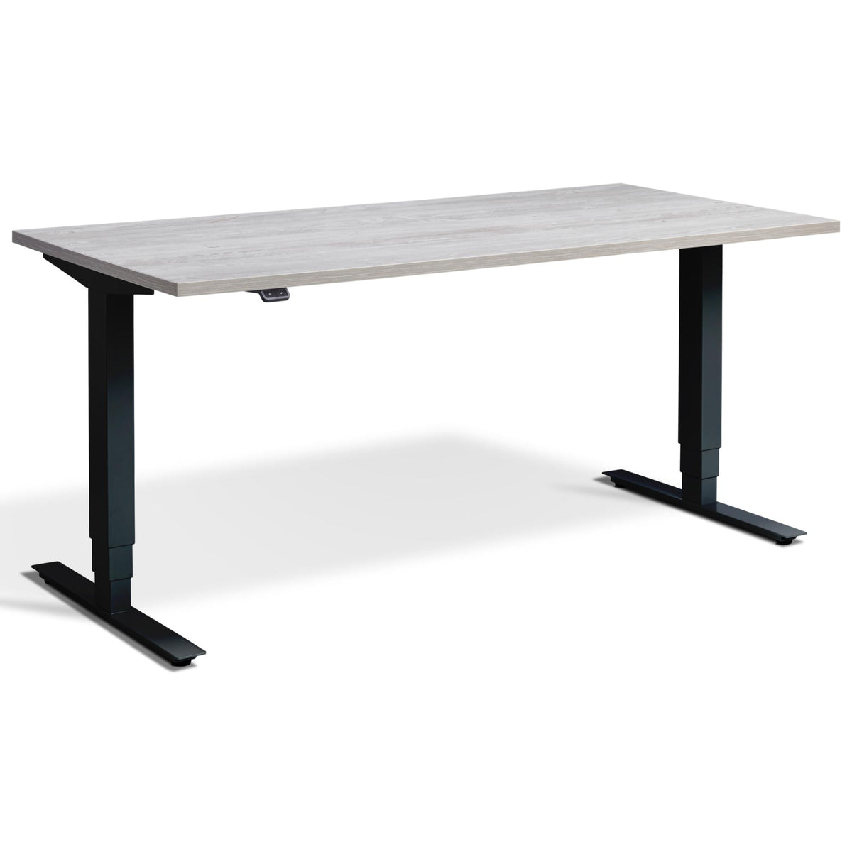 Lavoro Advance Desk - Black Frame - Cascina Pine Top - Studio Image