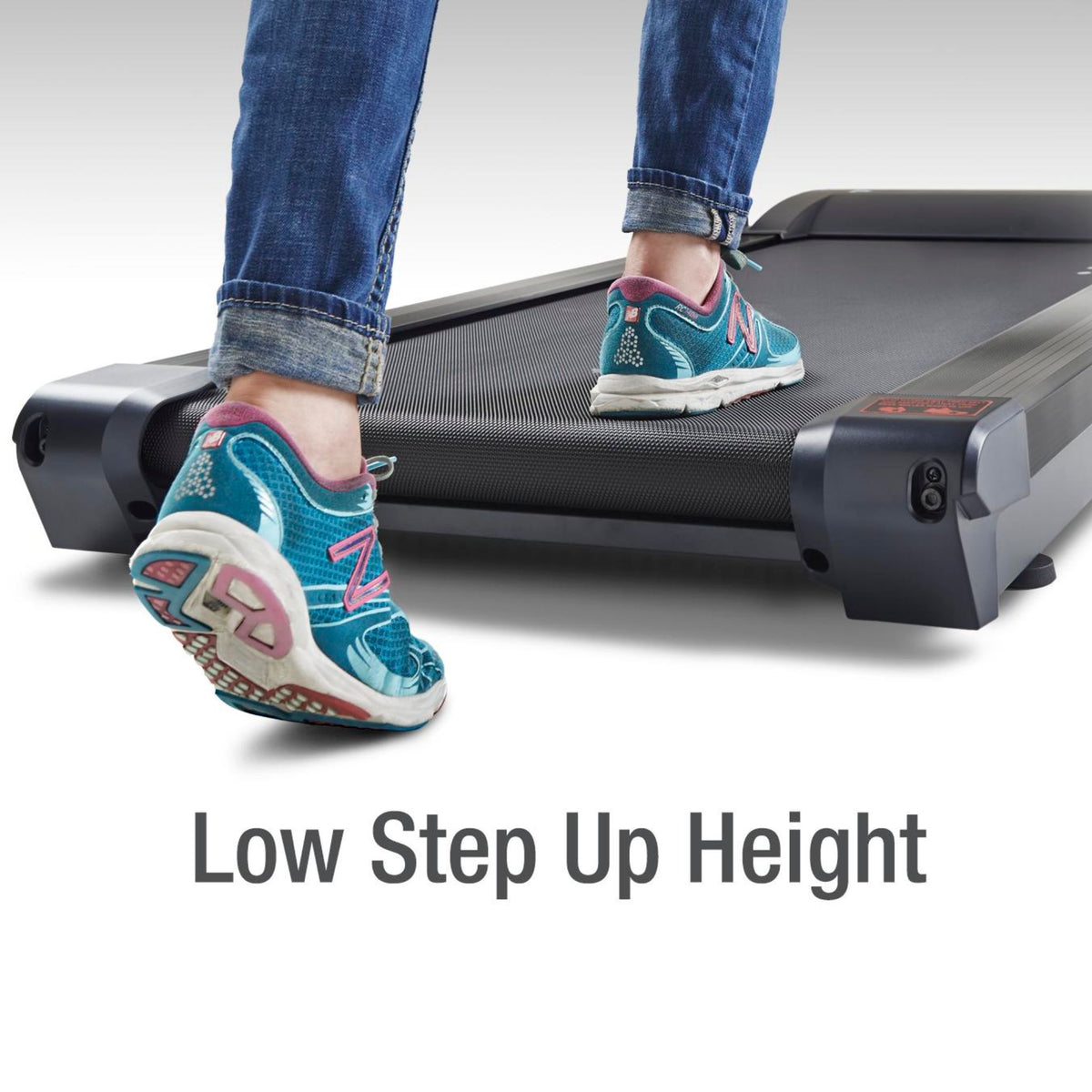 Lifespan TR5000 Pro under desk treadmill has low step-up height