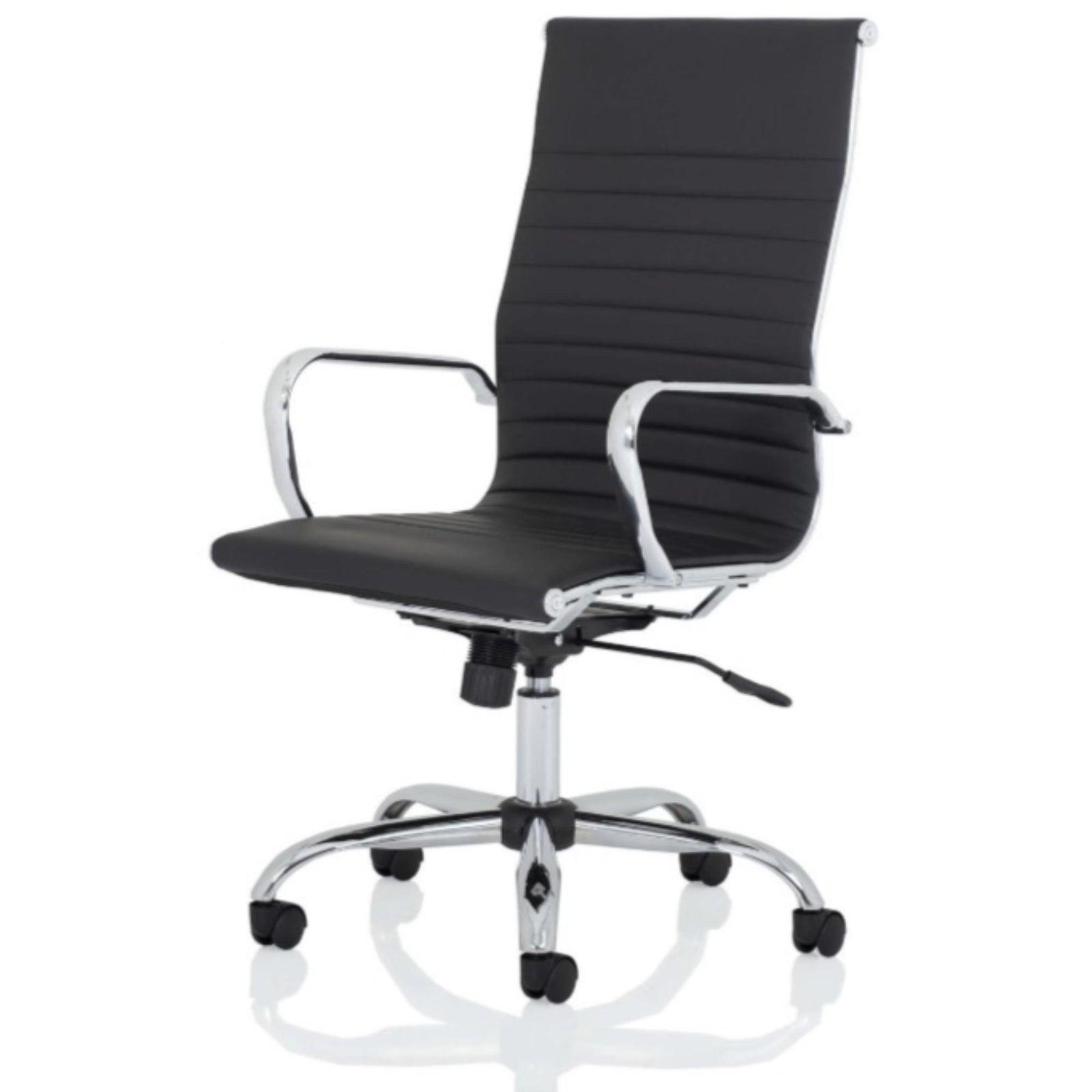 Luxury Executive Office Chair - Black Colour - Studio Image
