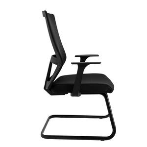 Meeting Room Chair - Revilo Power Cantilever Chair - Side View - Studio Image