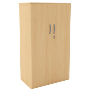 Office Cupboard Storage - Revilo - Large Cabinet - Beech - Studio Image 