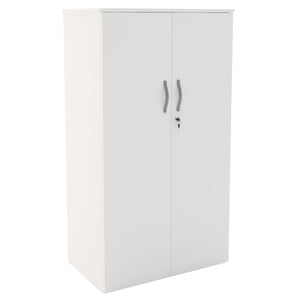 Office Cupboard Storage - Revilo - Large Cabinet - White - Studio Image 