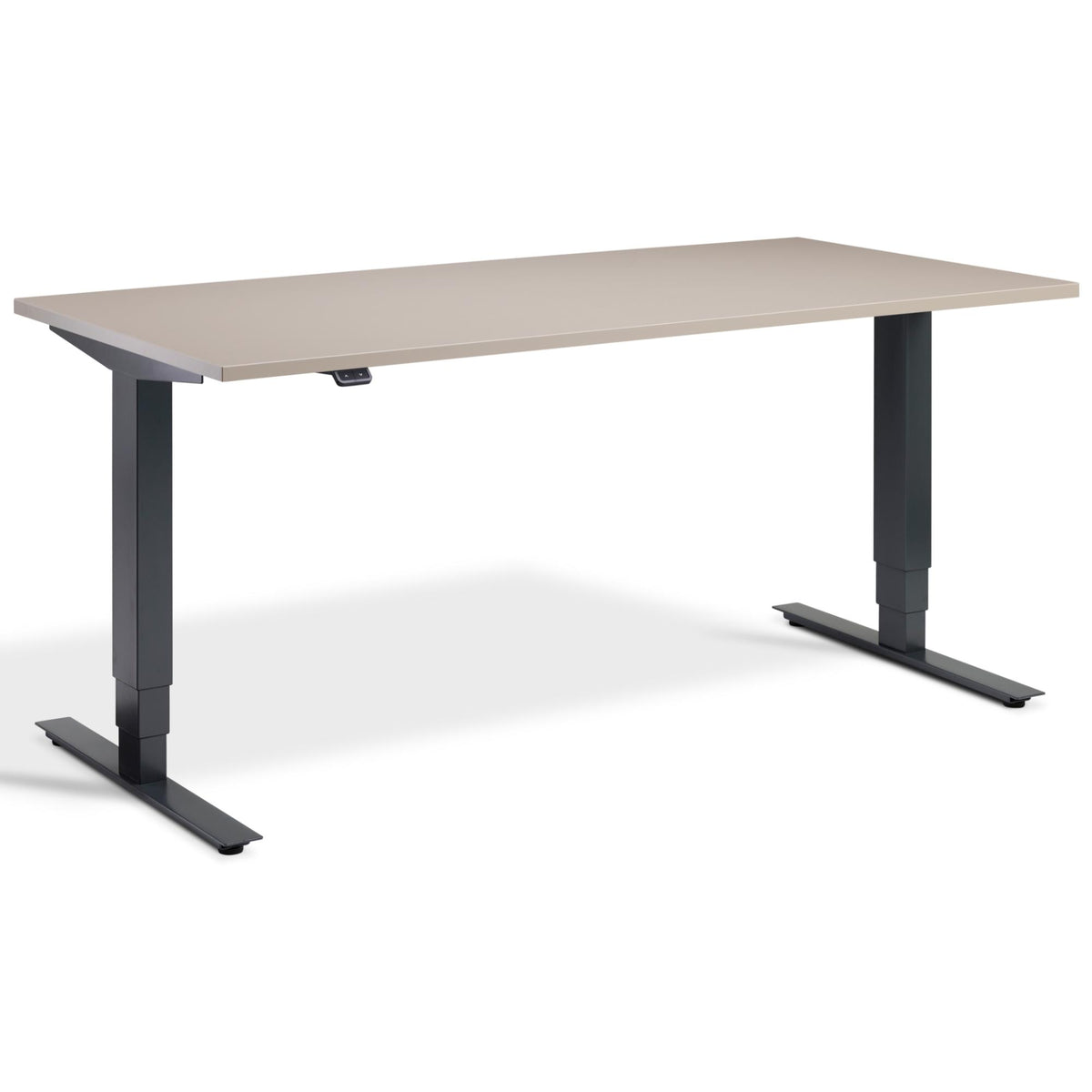 Office Bicycle Desk - Masta Spin - Anthracite Frame - Stone Top - Studio Image