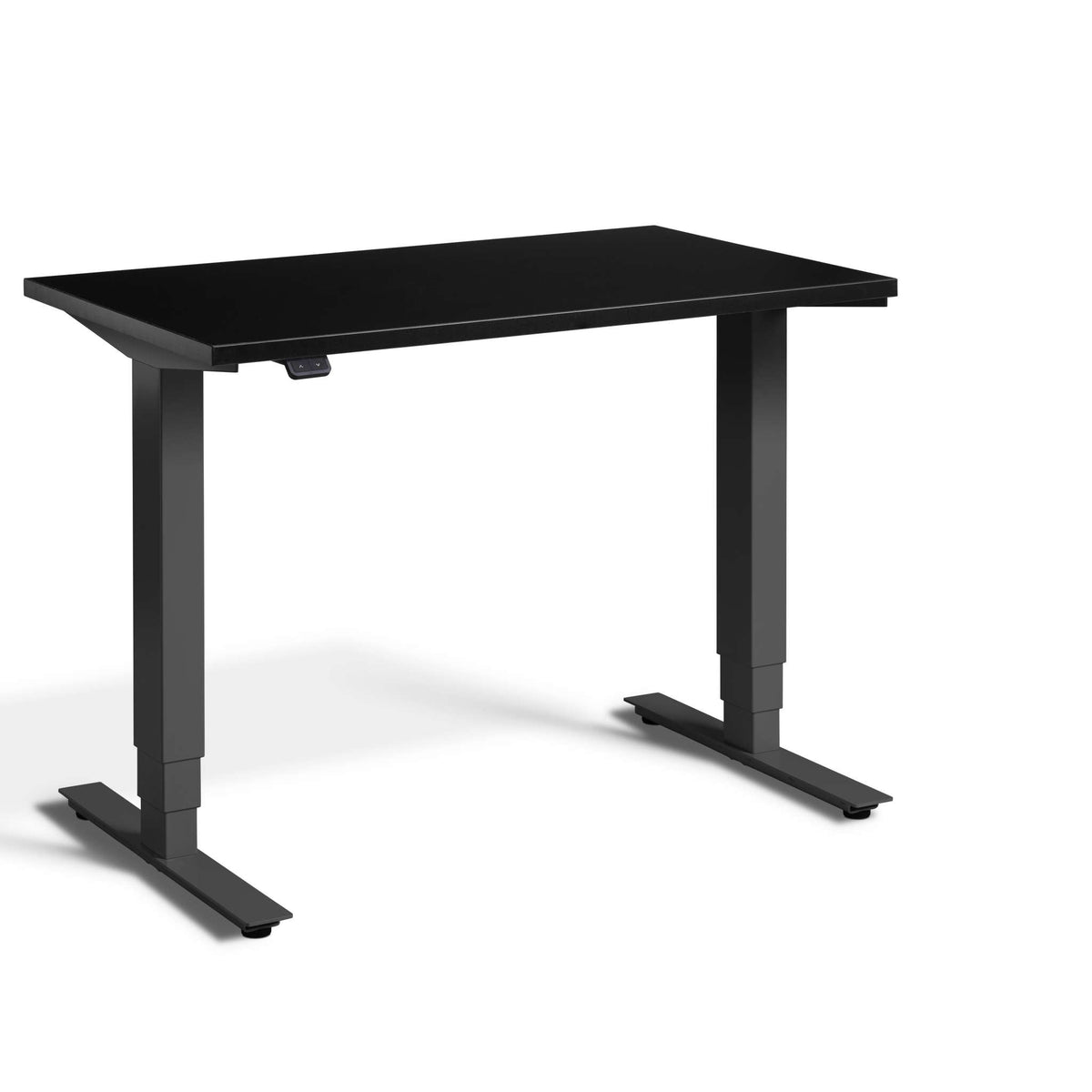 standing desk 80cm wide: pacto black top & anthracite frame