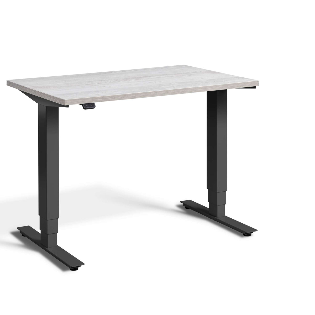 standing desk 80cm wide: pacto cascina pine top & anthracite frame
