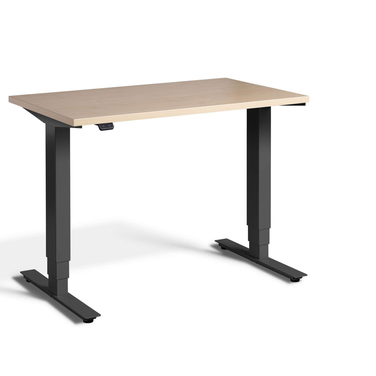 standing desk 80cm wide: pacto maple top & anthracite frame