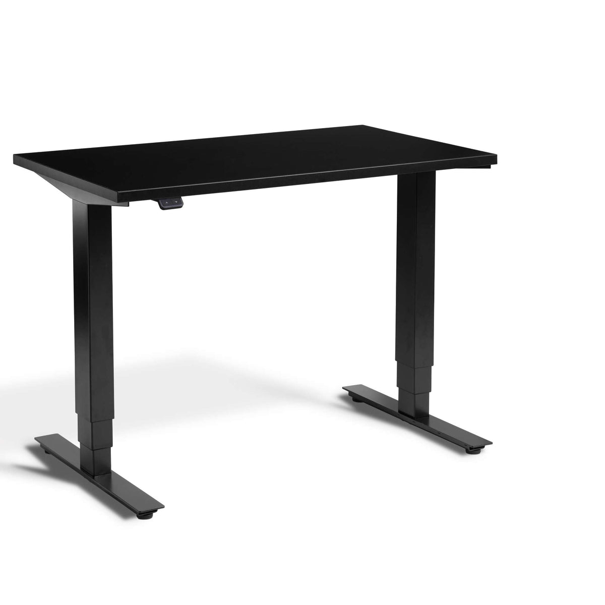 standing desk 80cm wide: pacto black top & black frame