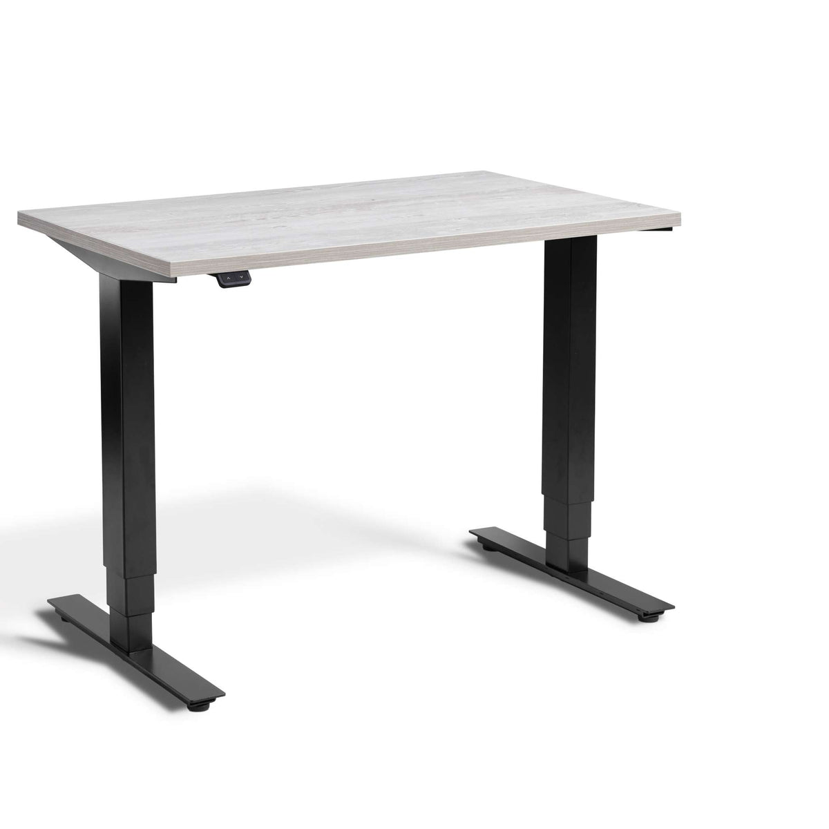 standing desk 80cm wide: pacto cascina pine top & black frame
