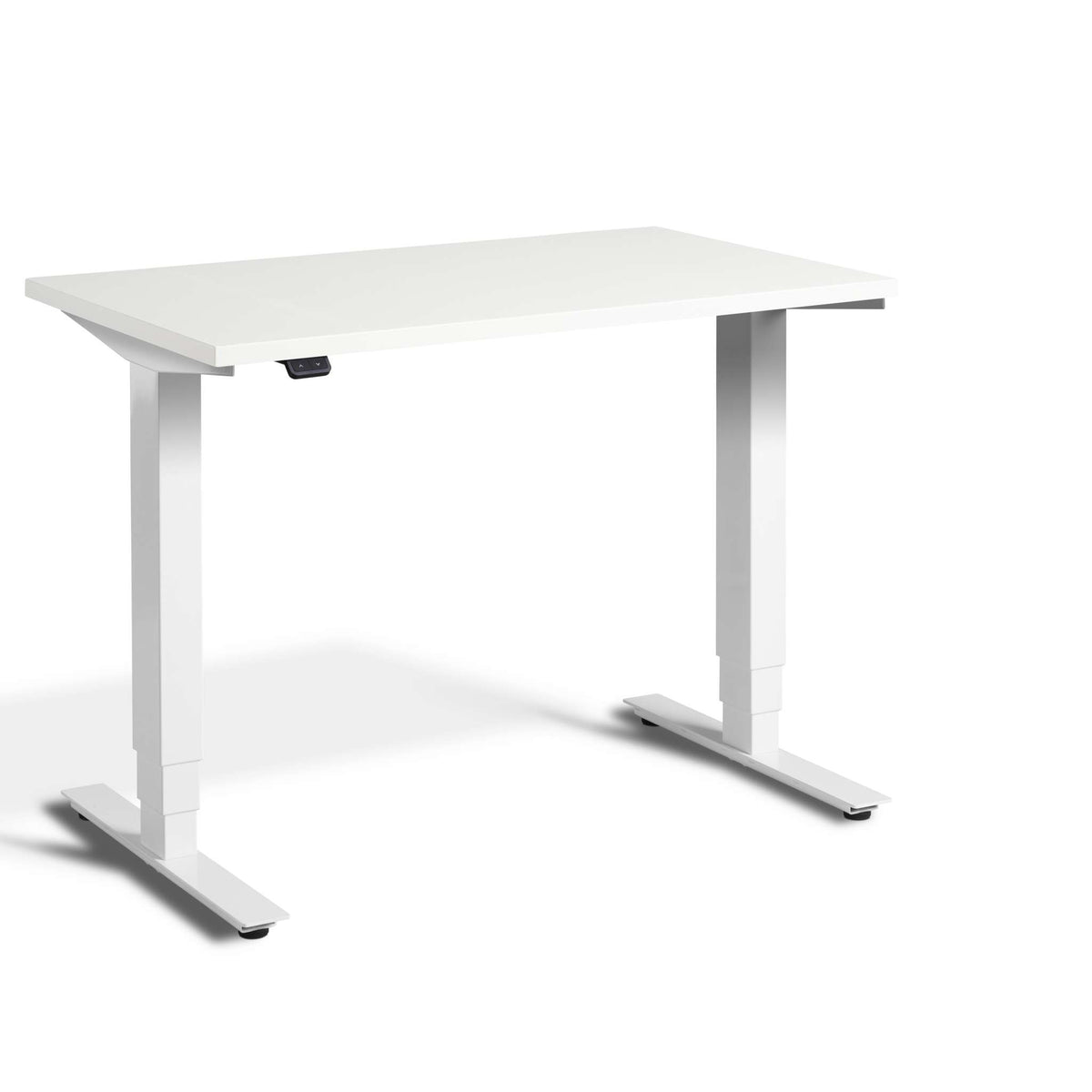 Pacto standing desk in white front view