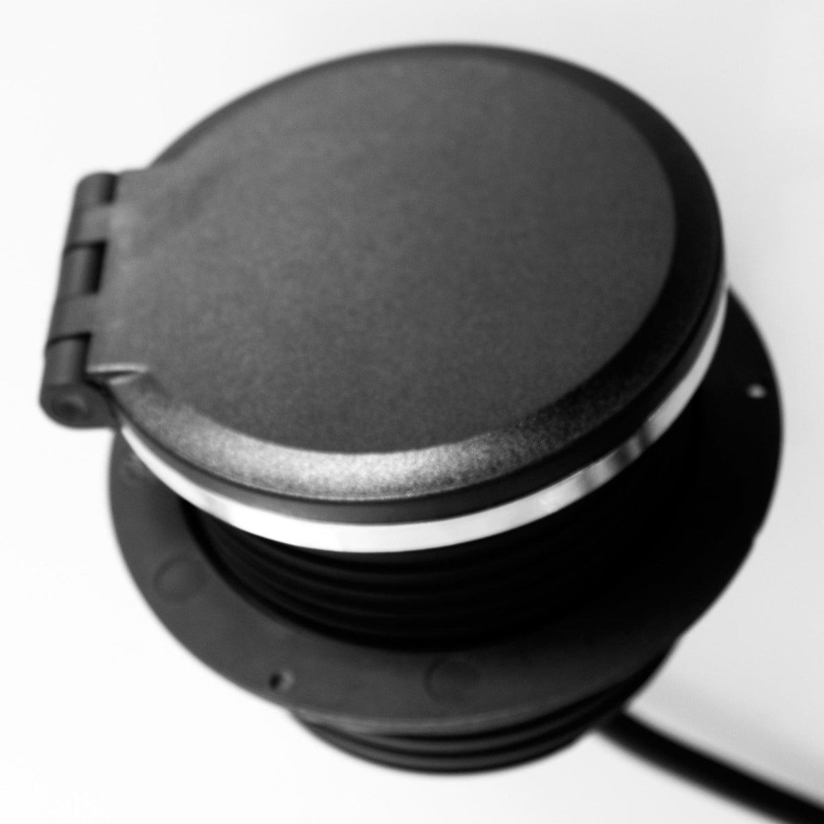 Power Module for Desk - Black Colour - Closed Lid