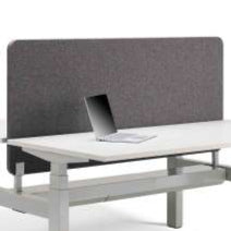 Rise X2 Double Standing Desk Privacy Screen
