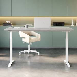 Rise and Fall Desk - Rize1 - Office Setup - Front View