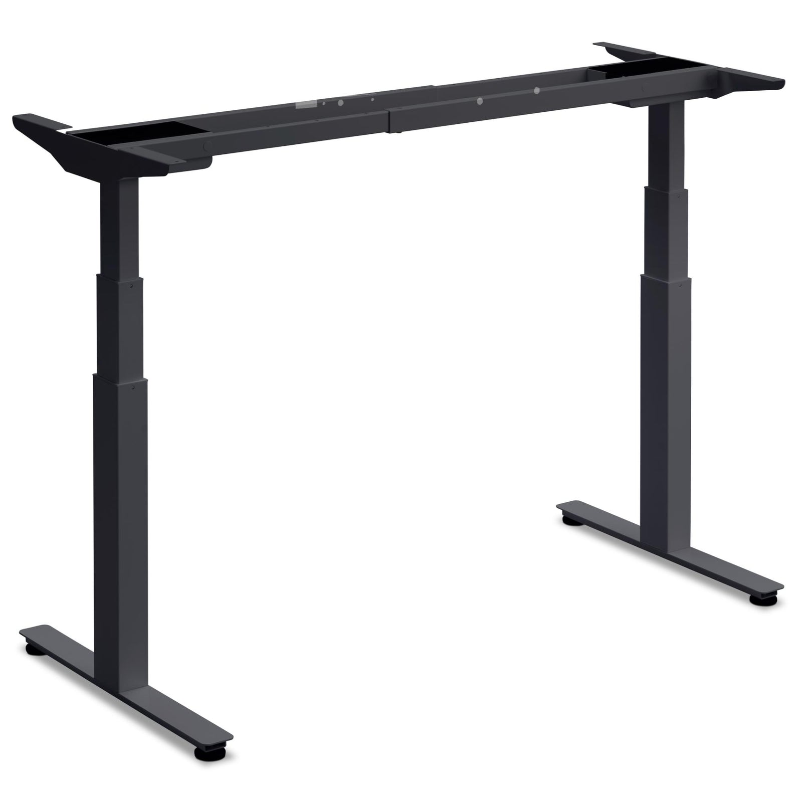 Sit Stand Desk Frame only - Kinetik-2+ Anthracite Frame - Studio Image