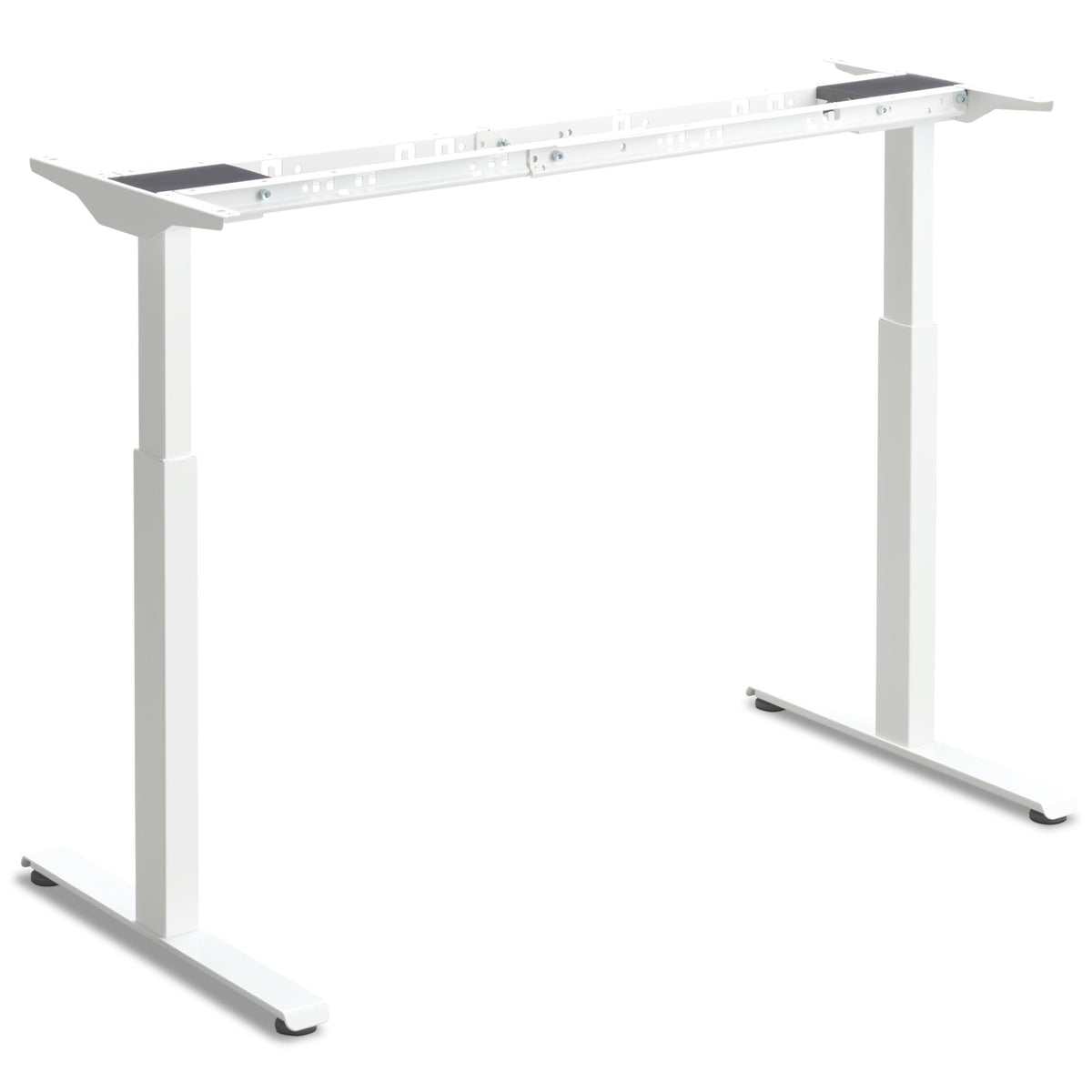 Small Standing Desk Frame - Kinetik-2 Frame - White - Studio Image