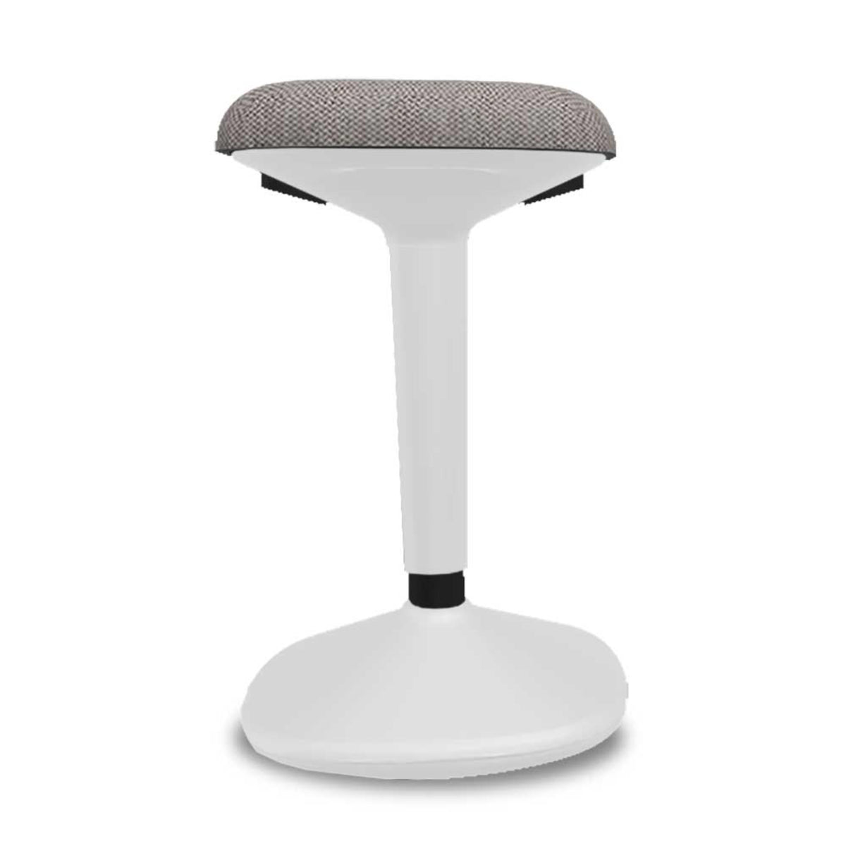 Standing Chair - Viasit Younit - Tele-Grey Base - Beige Brown Era 1241 Seat Fabric - Studio Image