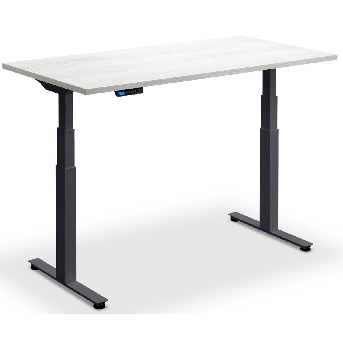 Standing Desk Extra Long - Rize-XL - Anthracite Frame - Cascina Pine Top - Studio Image