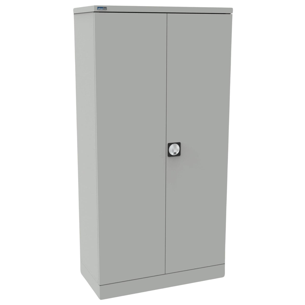 Storage Cabinet Office - Revilo - Large Cabinet - Light Grey - Studio Image