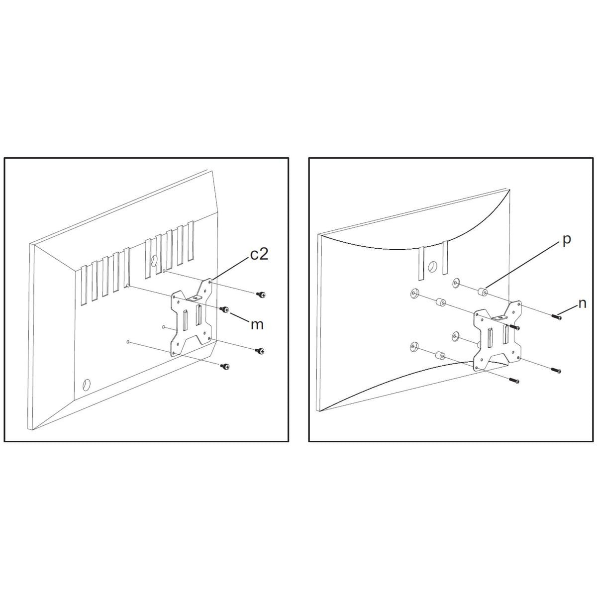 Strata Dual Monitor Arm - VESA Installation Guide