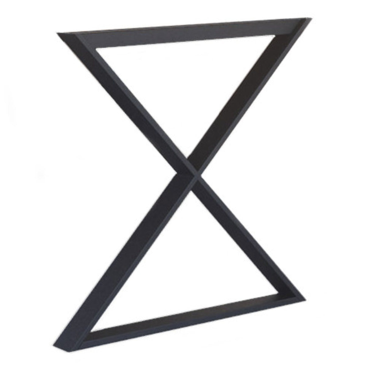 Telescopic Desk Frame - VX Fixed Desk Frame - Black Colour - Studio Image