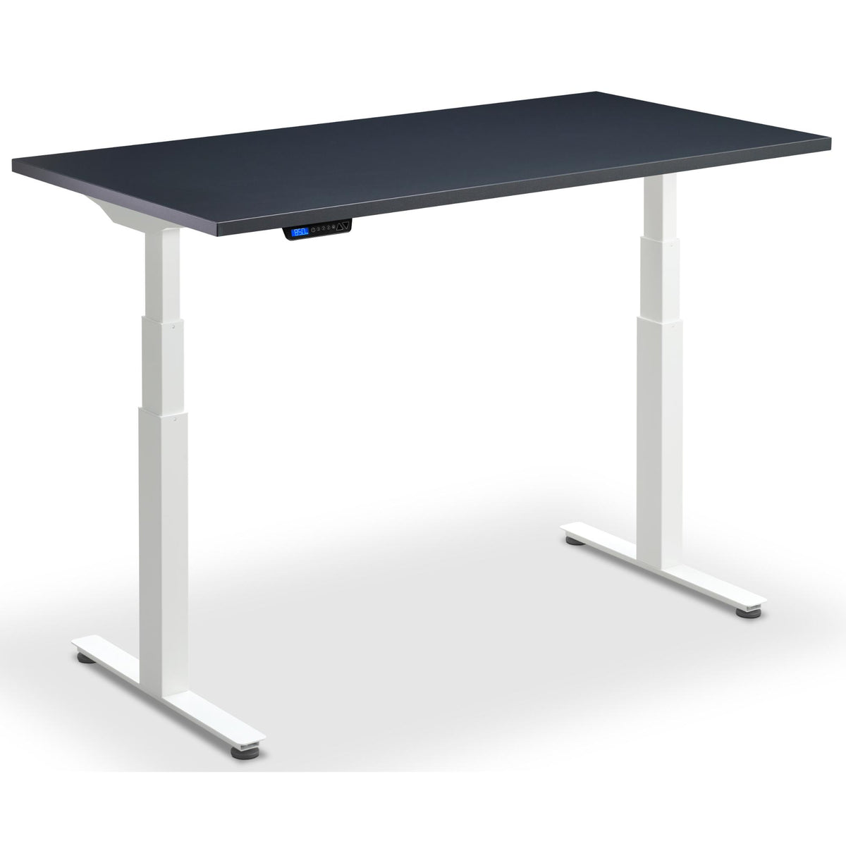 Treadmill with Standing Desk - Rize Walk - White Frame - Anthracite Top - Studio Image