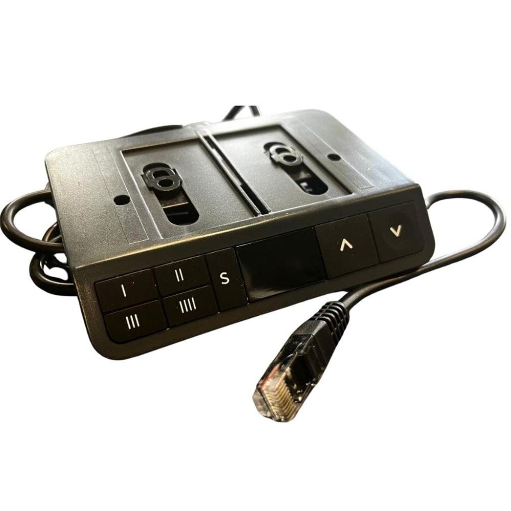Ultimate Standing Desk Accessory Pack - Four Way Memory Controller Front View Studio Image