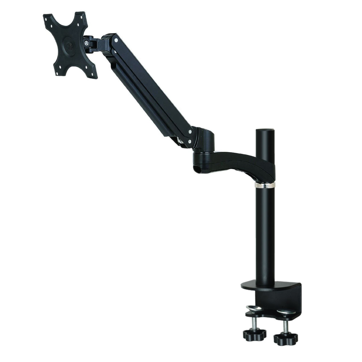 Velaro Single Monitor Arm - Black Colour - Right Side View