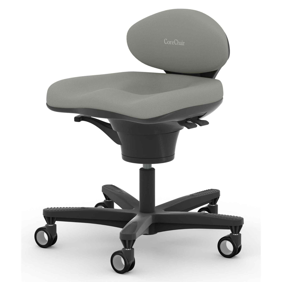 Viasit CoreChair Classic - Grey Colour - Front Right View - Studio Image