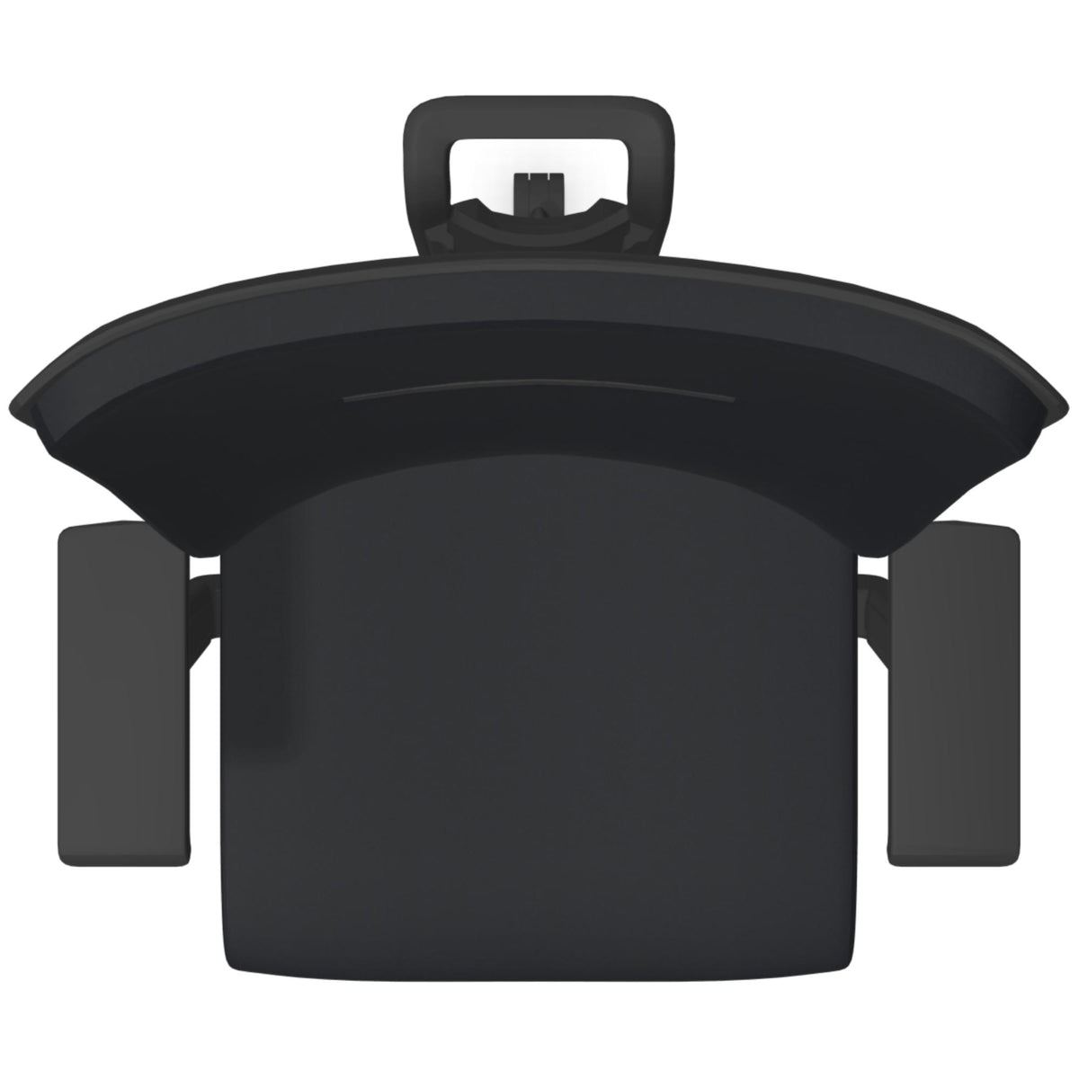 Viasit Toleo Chair - Black Colour Top View  - Studio Image