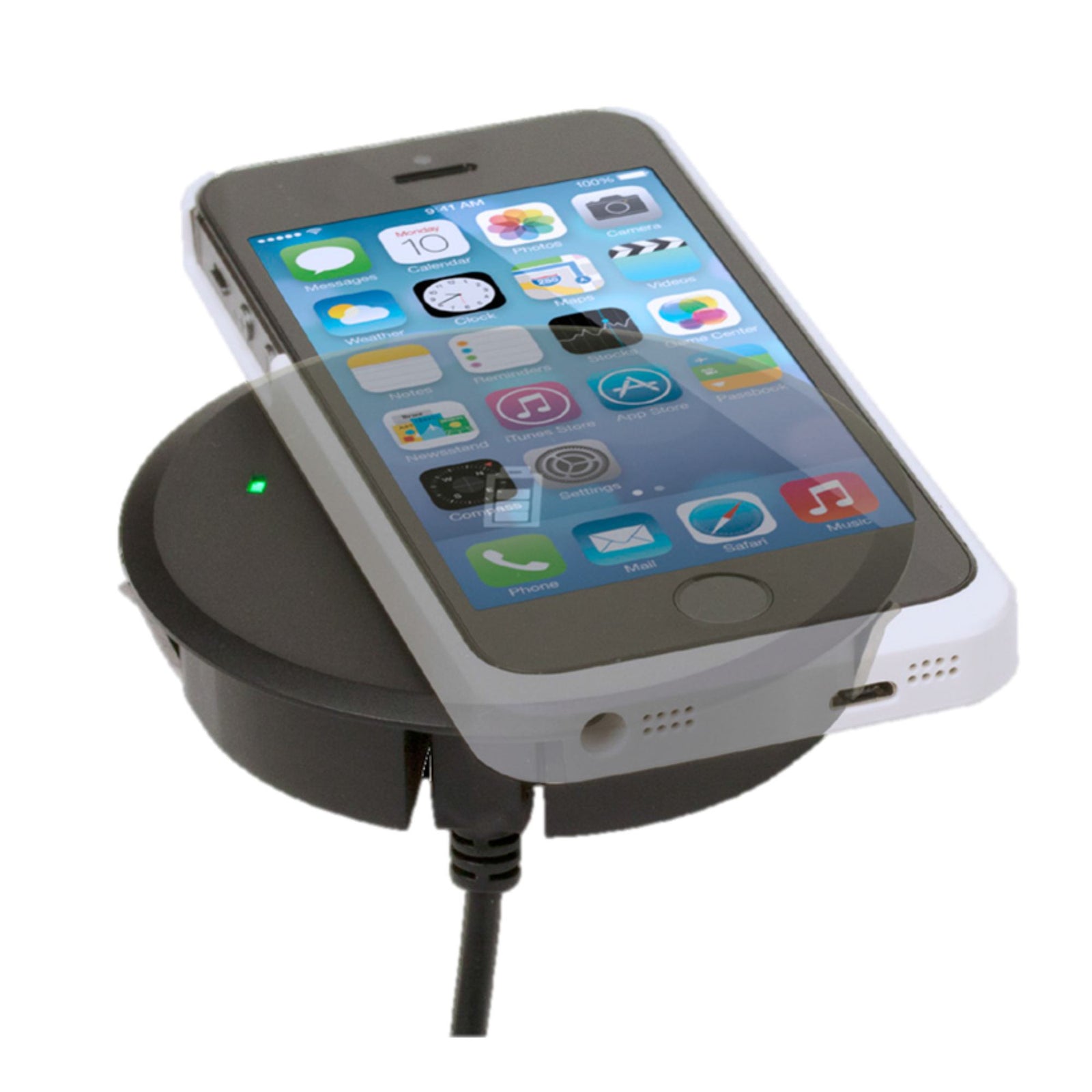 Wireless Charger for Smartphone - iPhone charging using the wireless charger