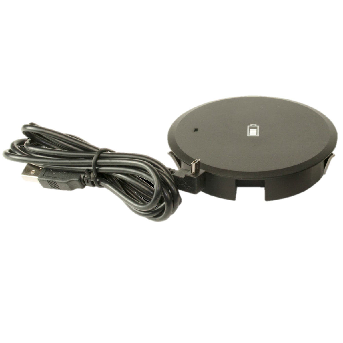 Wireless Smart Phone Charger - Wireless charger and cable shown