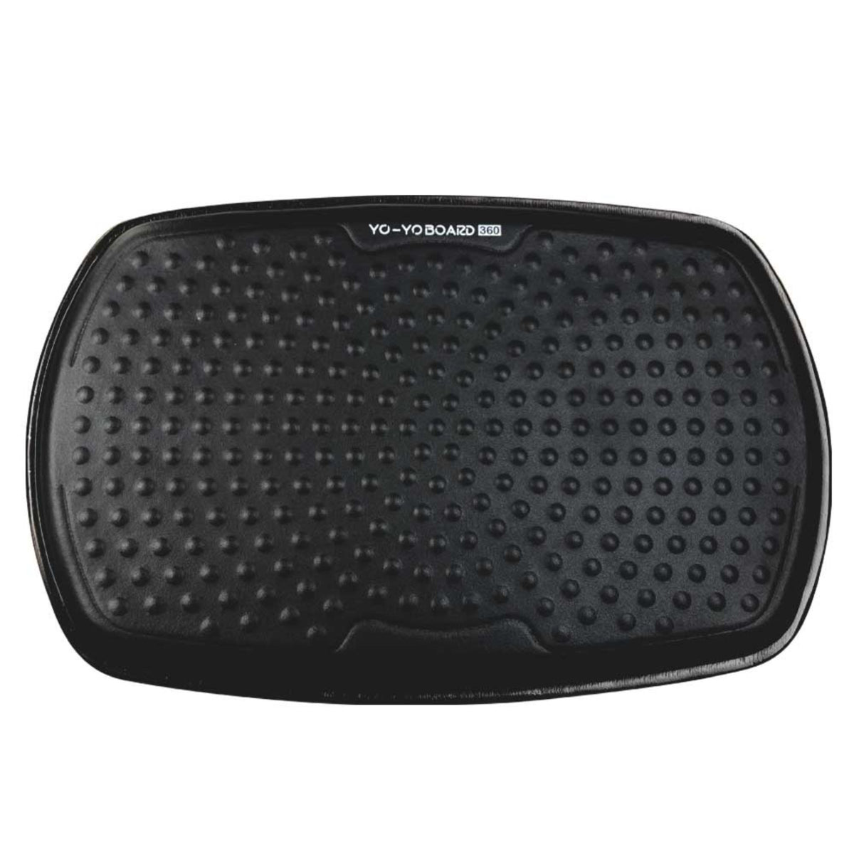 Wobble Board Balance - Yo Yo Board 360 - Black - Front View
