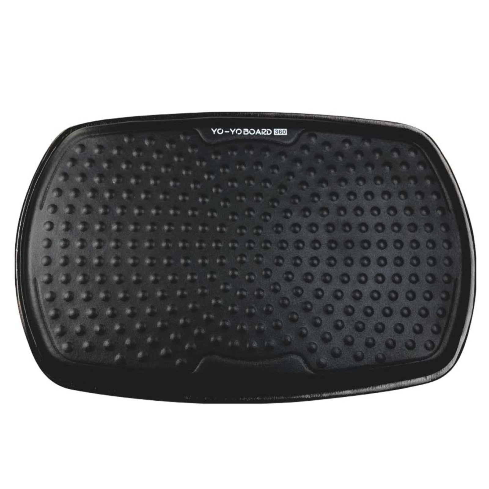 Wobble Board Balance - Yo Yo Board 360 - Black - Front View