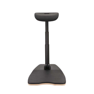 YoYo Ergonomic Stool - Front View - Black