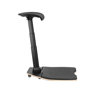 YoYo Ergonomic Stool - Side View - Black