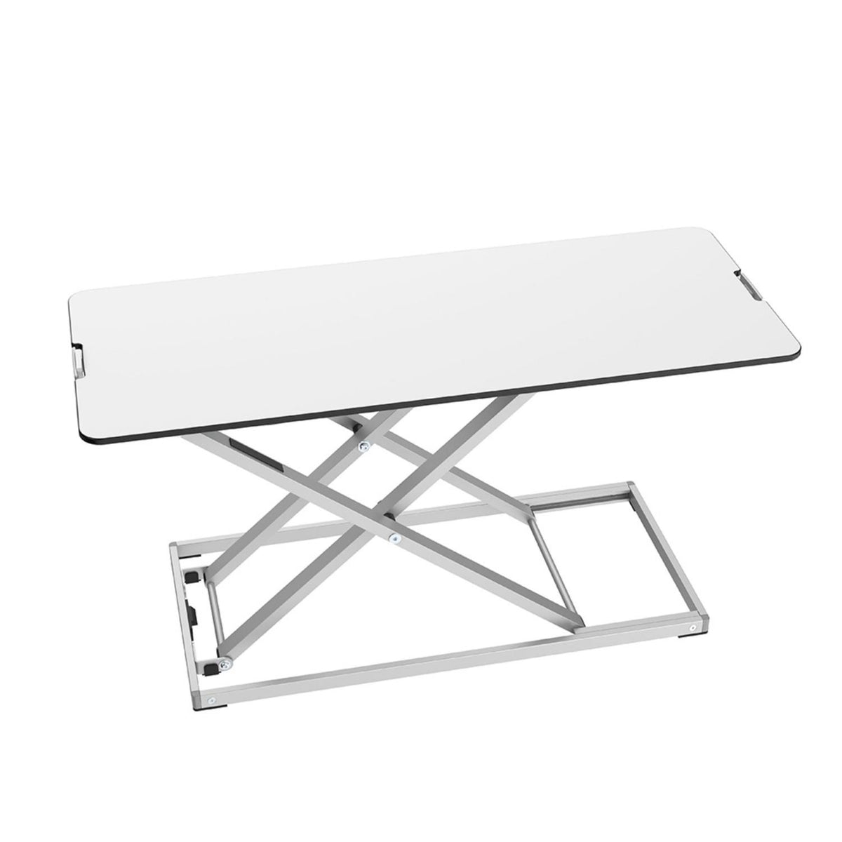 Yo Yo Desk Lite S - White Colour Front Side View