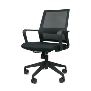 Oslo Mesh Backed Operator Chair - front angle