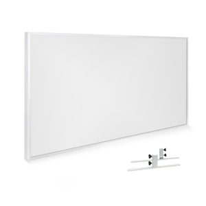 Portable infrared panel heater - classic white 580W