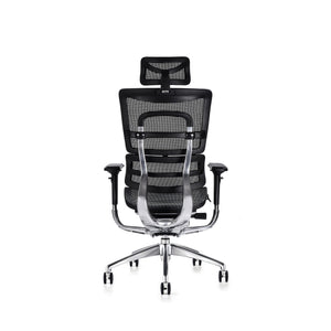 Hood i29 chair mesh seat with ergo headrest rear view