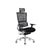 i29 chair fabric seat with ergo headrest right front view