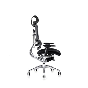 Hood Seating i29 chair fabric seat with executive headrest right side view