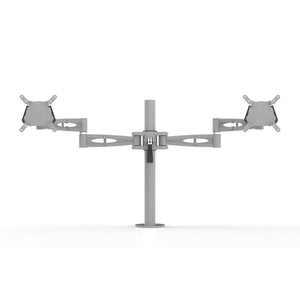 Metalicon Kardo Dual Monitor Arm Silver