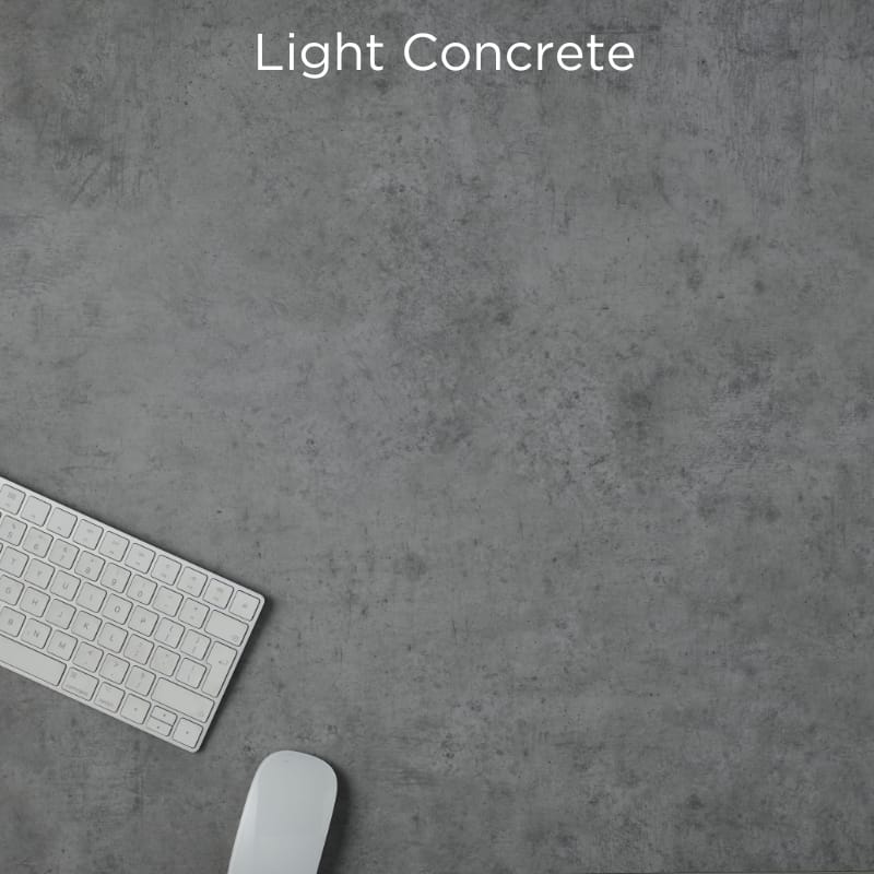 light concrete table top sample close up view