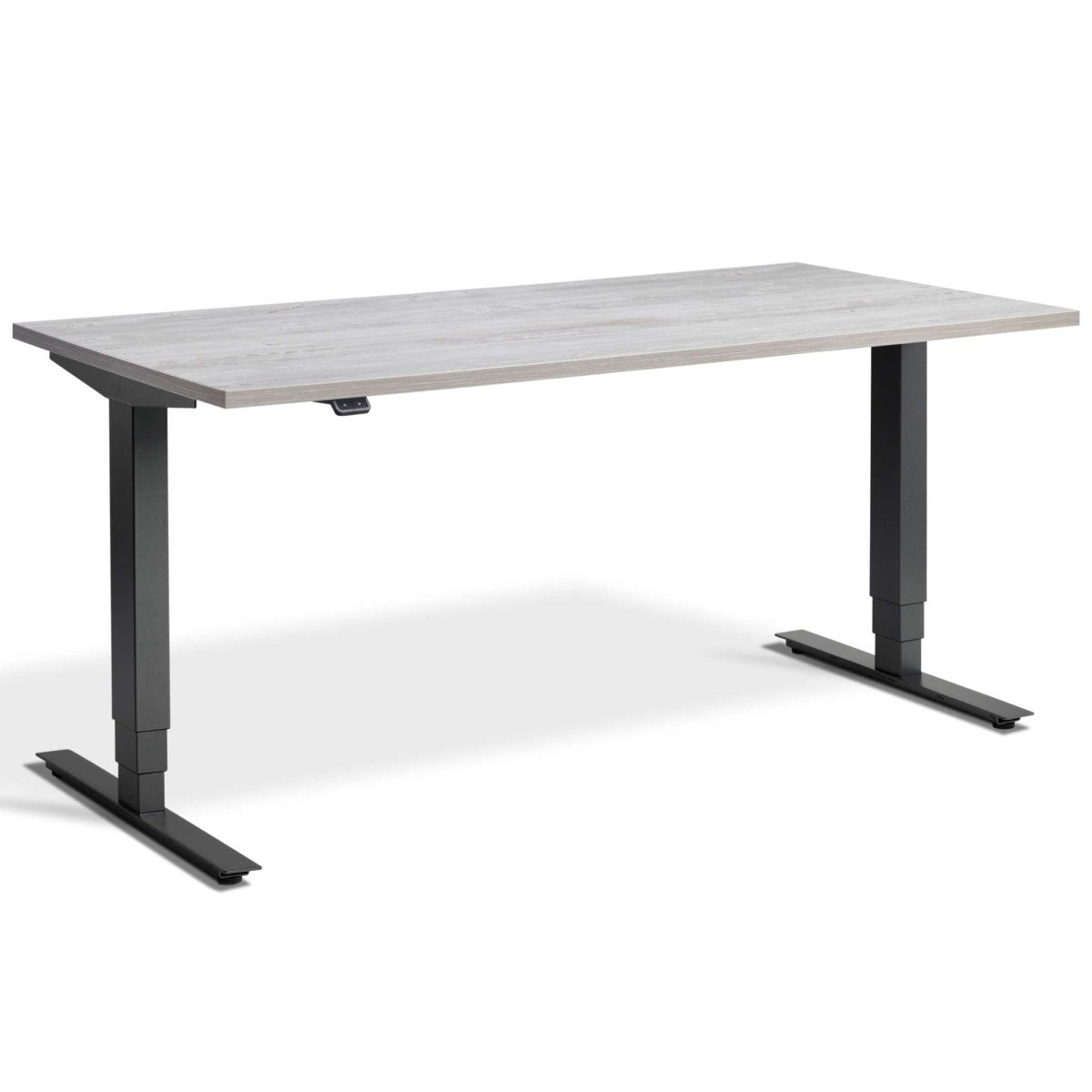 Masta Electrically Height Adjustable Desk - Anthracite Frame Cascina Pine Top
