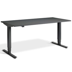 Masta Electrically Height Adjustable Desk - Anthracite Frame Graphite Top