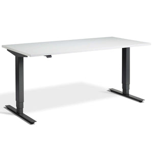 Masta Electrically Height Adjustable Desk - Anthracite Frame Grey Top