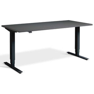 Masta Electrically Height Adjustable Desk - Black Frame Graphite Top